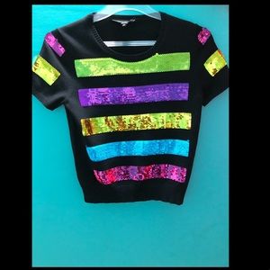 Marc Jacobs glitter sweater size xs